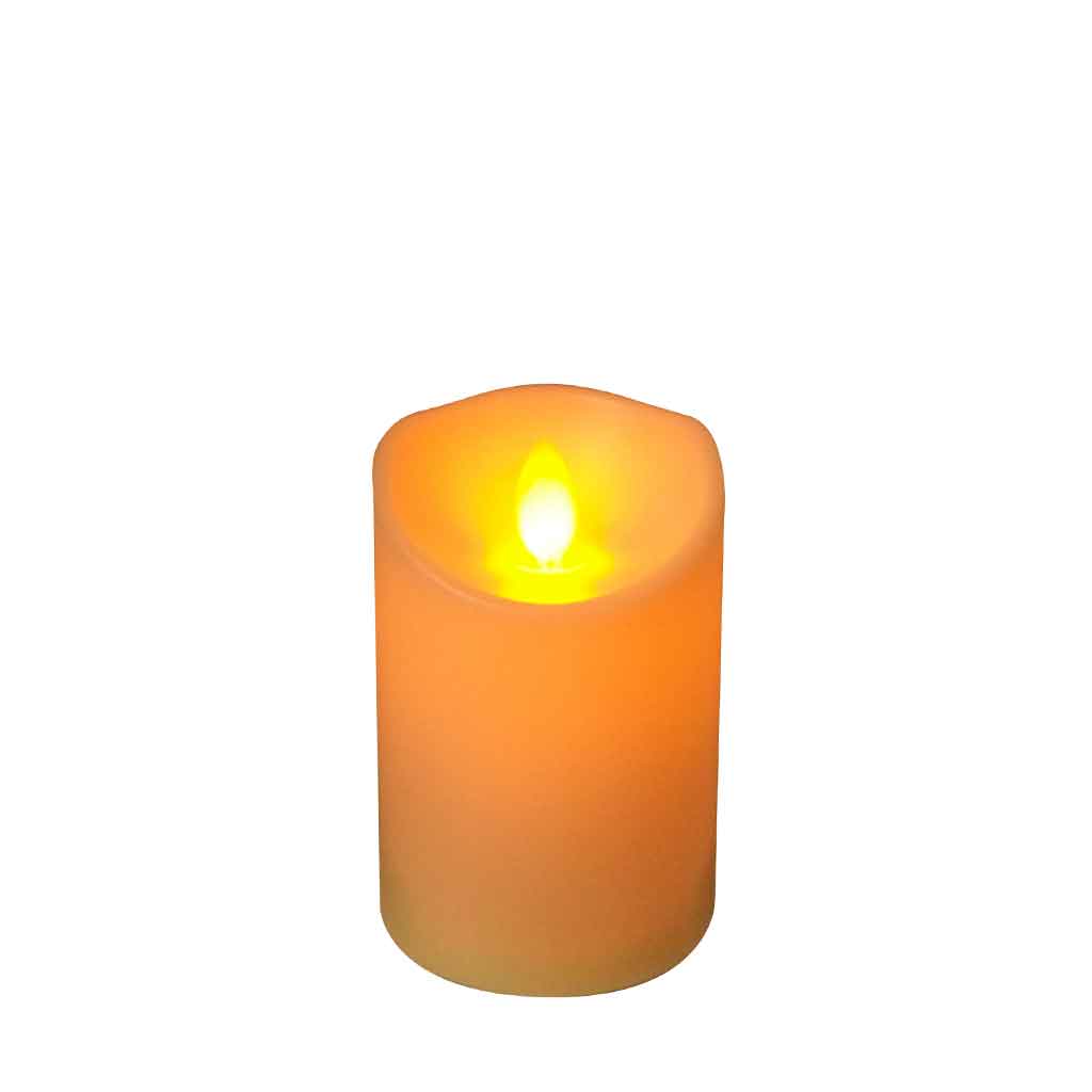 Κρεμ κερί LED με κινούμενη φλόγα